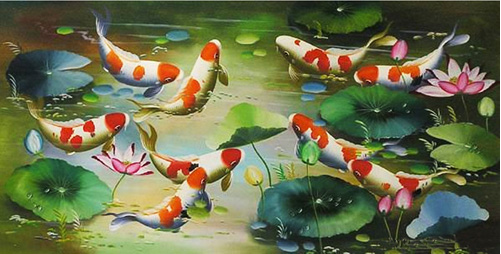 Phong thủy treo tranh trong nhà