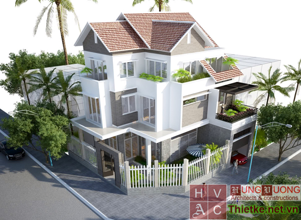 mẫu biệt thự vườn đẹp