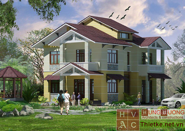 nhà vườn đẹp
