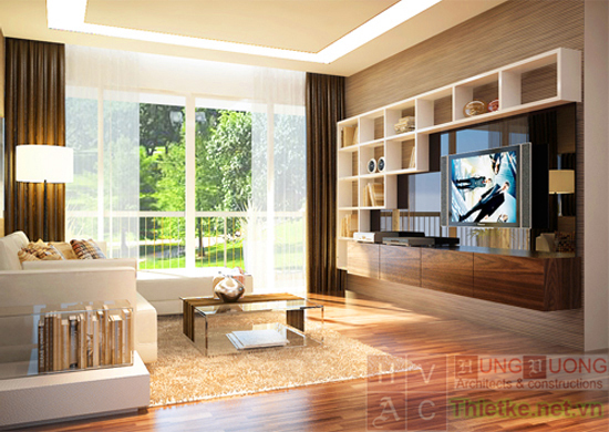 thiết kế nội thất phòng khách đẹp