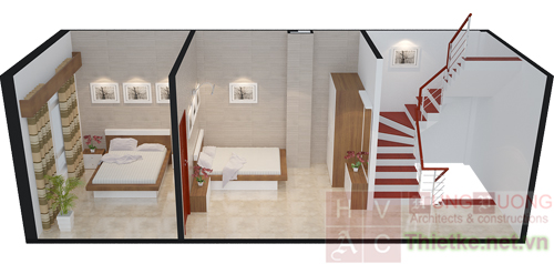 mặt bằng nội thất tầng 4