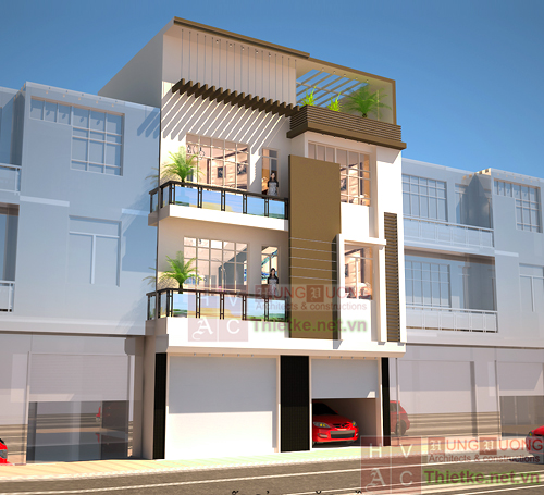 phối cảnh công trình