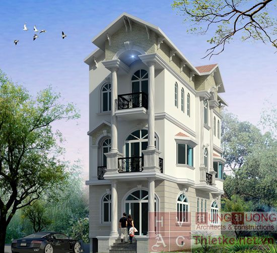 Nhà pháp cổ đẹp